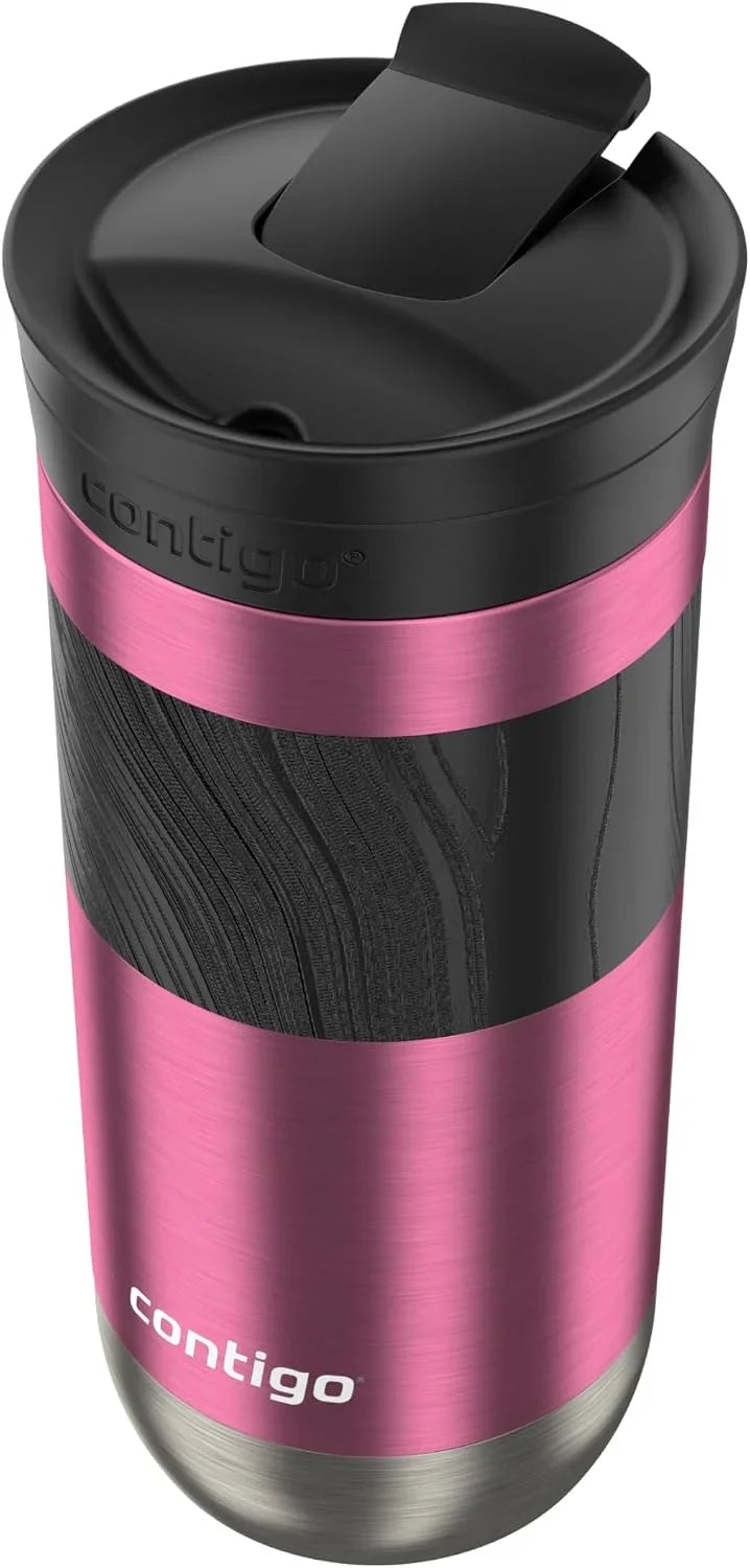 Contigo Byron 2.0 Stainless Steel Travel Mug with SNAPSEAL Lid and Grip 20oz. Juniper