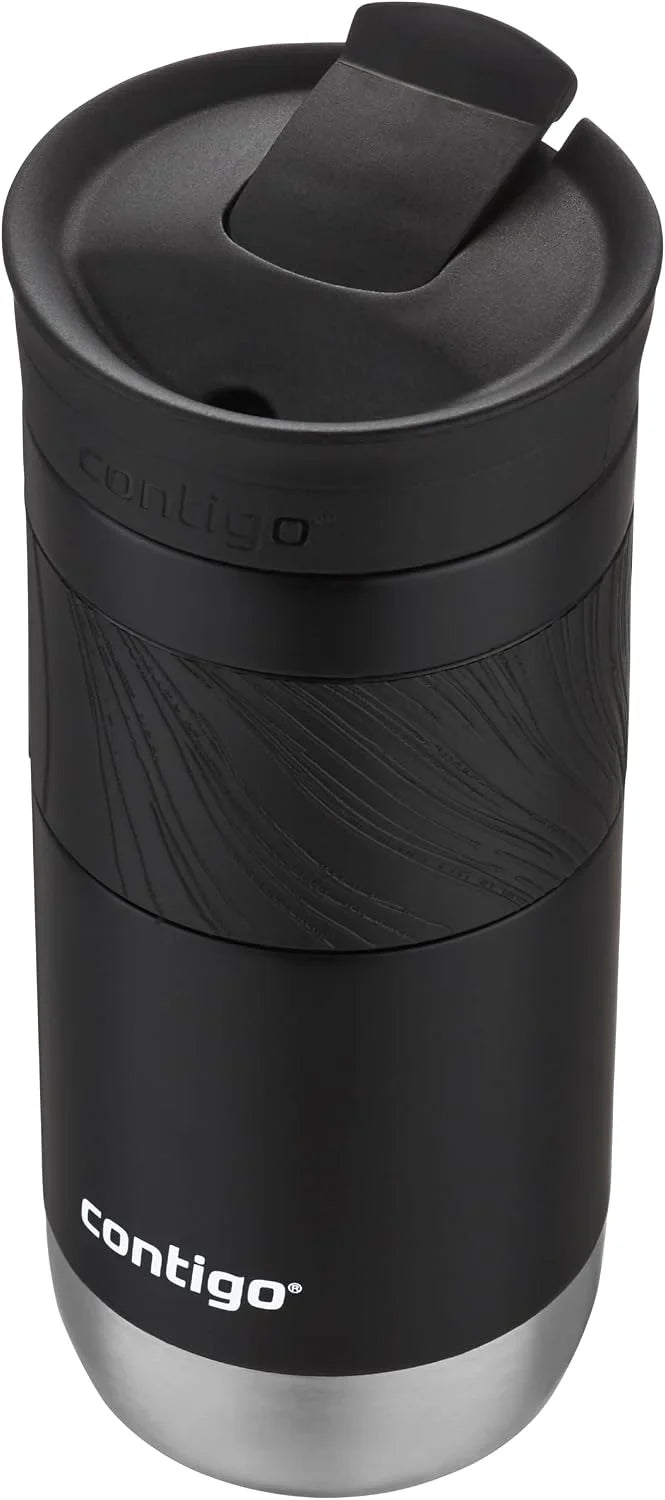 Contigo Byron 2.0 Thermo, Stainless Steel Insulated Snapseal Closure, Coffee Mug to go, 100% Leak Proof, Dishwasher Safe lid, BPA Free, Keeps Warm up to 6 Hours, 470 ml