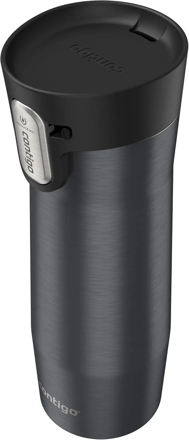 Contigo AUTOSEAL West Loop Vacuum-Insulated Stainless Steel Travel Mug with Easy-Clean Lid 24 oz Crystal Agave