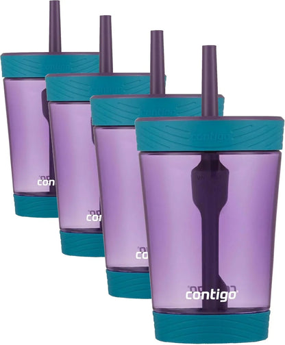 Contigo Kids Spill-Proof Tumbler with Straw 14 oz. 2 Pack
