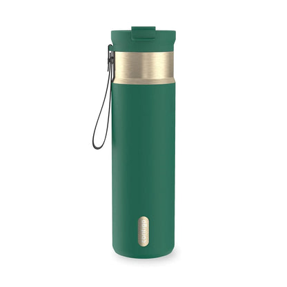 Contigo DualSip 24 oz Stainless Steel Vacuum-Insulated Water Bottle with Carry Strap & 2-in-1 Leakproof Lid (Straw or Spout), BPA-Free & Lead-Free, Dishwasher Safe