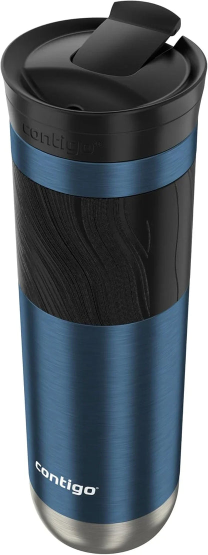 Contigo Byron 2.0 Stainless Steel Travel Mug with SNAPSEAL Lid and Grip 20oz. Juniper
