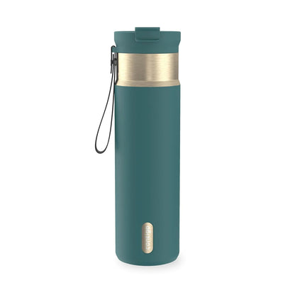 Contigo DualSip 24 oz Stainless Steel Vacuum-Insulated Water Bottle with Carry Strap & 2-in-1 Leakproof Lid (Straw or Spout), BPA-Free & Lead-Free, Dishwasher Safe