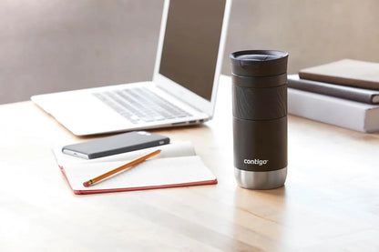Contigo Byron 2.0 Stainless Steel Travel Mug with SNAPSEAL Lid and Grip 20oz. Juniper