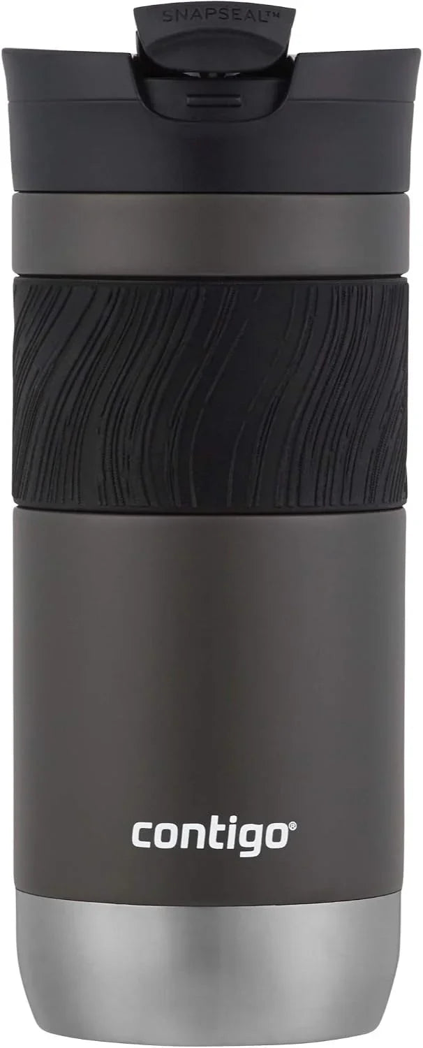 Contigo Byron 2.0 Stainless Steel Travel Mug with SNAPSEAL Lid and Grip 20oz. Juniper