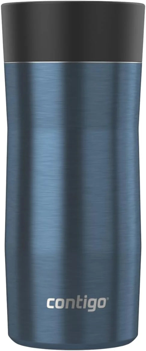 Contigo AUTOSEAL West Loop Vacuum-Insulated Stainless Steel Travel Mug with Easy-Clean Lid 24 oz Crystal Agave