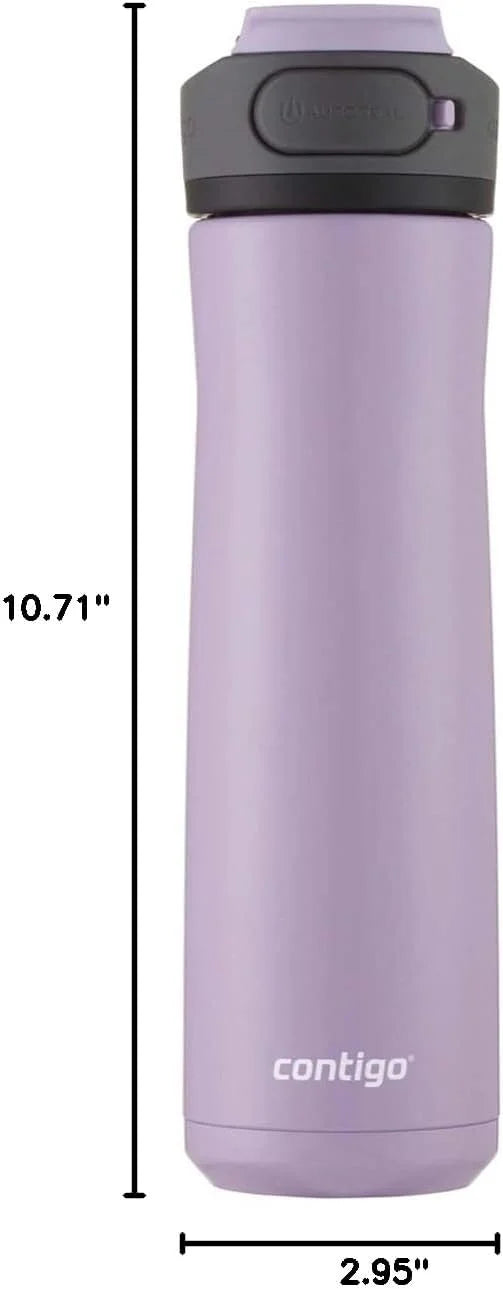 Contigo AUTOSEAL Licorice 32oz Water Bottle Ideal for biking cycling sports and outdoor excursions
