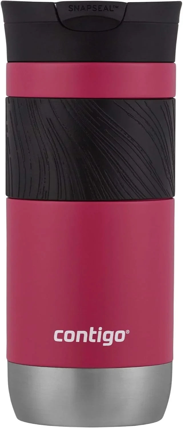 Contigo Byron 2.0 Stainless Steel Travel Mug with SNAPSEAL Lid and Grip 20oz. Juniper