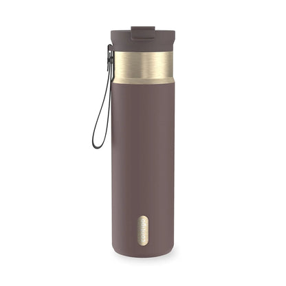 Contigo DualSip 24 oz Stainless Steel Vacuum-Insulated Water Bottle with Carry Strap & 2-in-1 Leakproof Lid (Straw or Spout), BPA-Free & Lead-Free, Dishwasher Safe