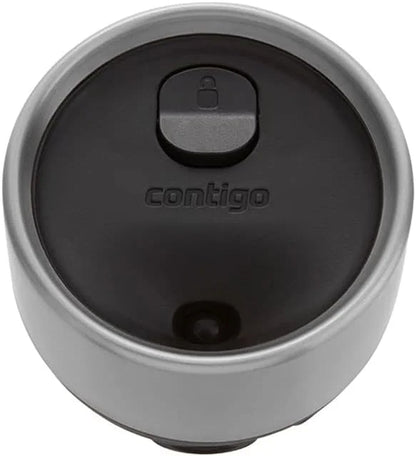 Contigo Luxe Autoseal 360 ml Stainless Steel Thermal Mug, Vacuum Flask, Leakproof Tumbler, Dishwasher Safe, Coffee Mug with BPA Free Easy-Clean Lid, Cornflower