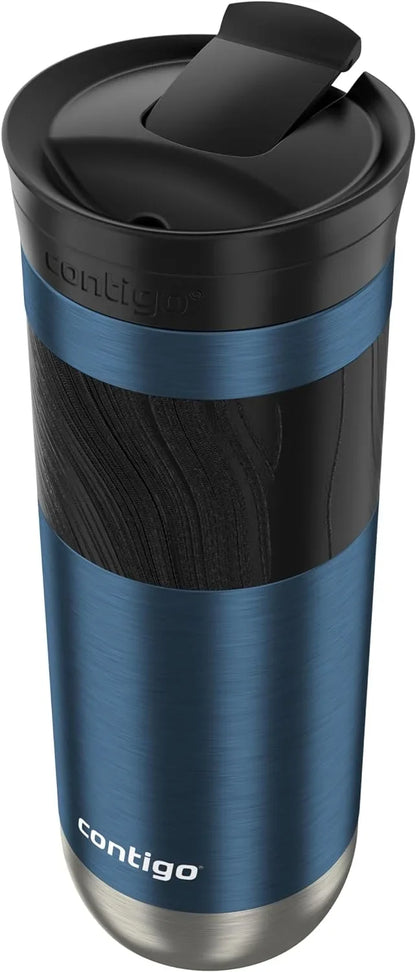 Contigo Byron 2.0 Stainless Steel Travel Mug with SNAPSEAL Lid and Grip 20oz. Juniper