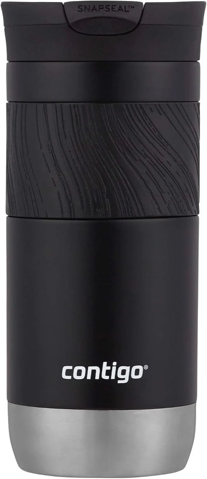 Contigo Byron 2.0 Stainless Steel Travel Mug with SNAPSEAL Lid and Grip 20oz. Juniper