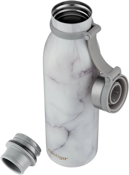 Contigo Matterhorn Couture Water Bottle, Stainless Steel BPA-Free Insulated Drinks Bottle, 100% Leak-Proof Vacuum Flask, Thermalock Keeps Beverages up to 24h Cold or 10h hot, 590 ml