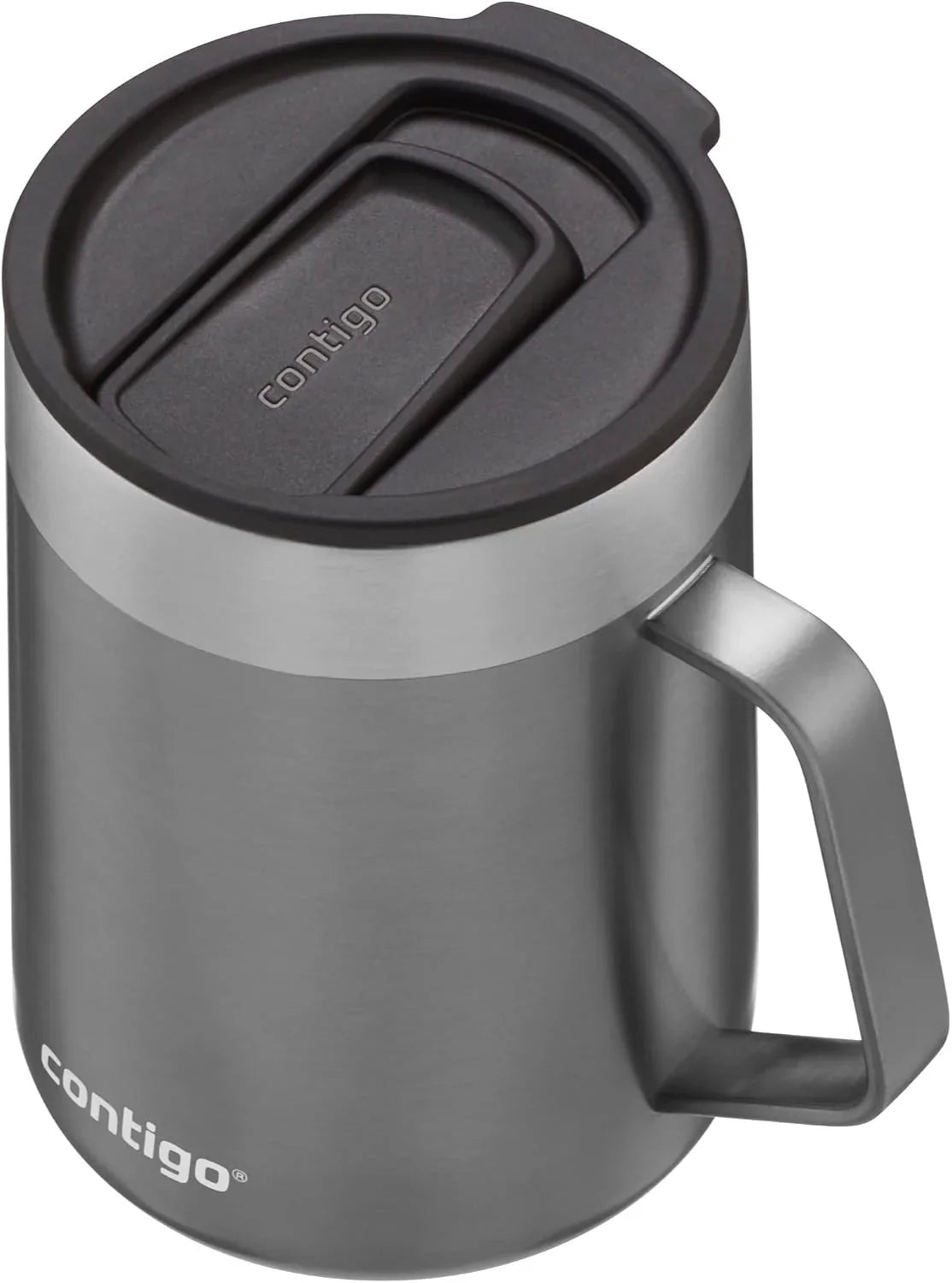 Contigo Stainless Steel Insulated Coffee Mug with Handle, Keeps Drinks Hot for Up to 5 Hours, 410 ml