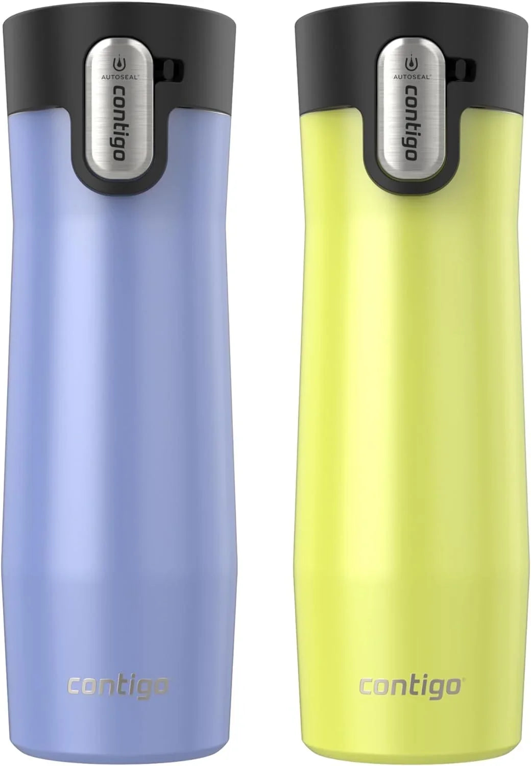 Contigo AUTOSEAL West Loop Vacuum-Insulated Stainless Steel Travel Mug with Easy-Clean Lid 24 oz Crystal Agave