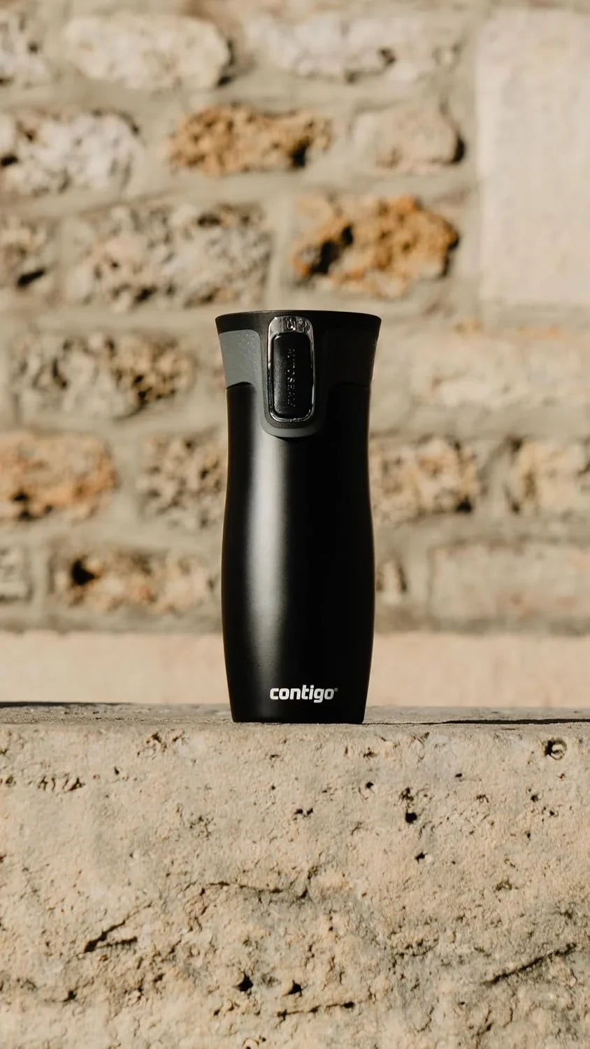 Contigo West Loop Autoseal Travel Mug, Stainless Steel Thermal Mug, Vacuum Flask, Leakproof Tumbler, Coffee Mug with BPA-Free Easy-Clean Lid