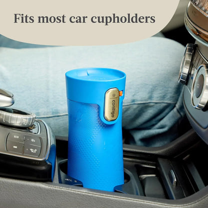 Contigo x Ally Love Stainless Steel Vacuum-Insulated Travel Mug with Autoseal and Easy Clean Lid, Spill-proof, Keeps Drinks cold 24 hrs & hot for 11 hrs, BPA Free, 16oz., West Loop 3.0, Licorice