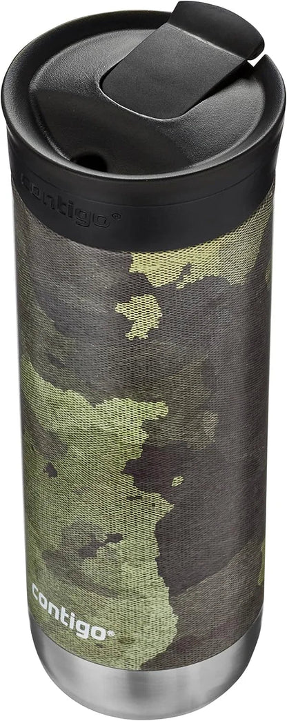 Contigo HuronTravel Mug Screw Cap Stainless Steel Drinking Cup