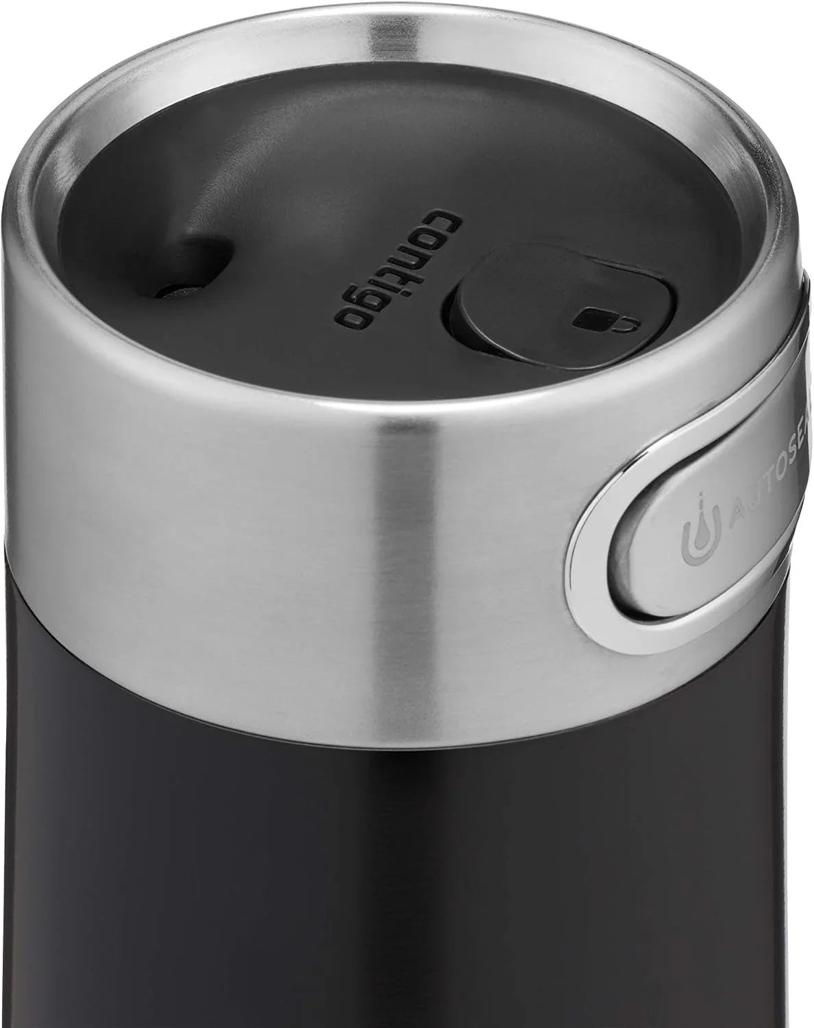 Luxe Autoseal Travel Mug, Stainless Steel Thermal Mug, Vacuum Flask, Leakproof Tumbler, Dishwasher Safe, Coffee Mug with BPA Free Easy-Clean Lid, 360 ml