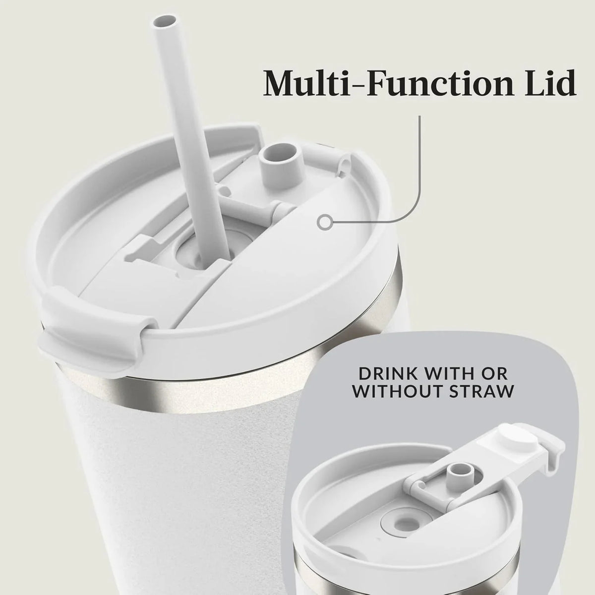 Contigo Streeterville 40oz Tumbler, Stainless Steel Vacuum Insulated, Leak-Proof, Cold for 29 Hours, Salt