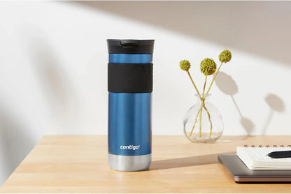 Contigo Byron 2.0 Stainless Steel Travel Mug with SNAPSEAL Lid and Grip 20oz. Juniper