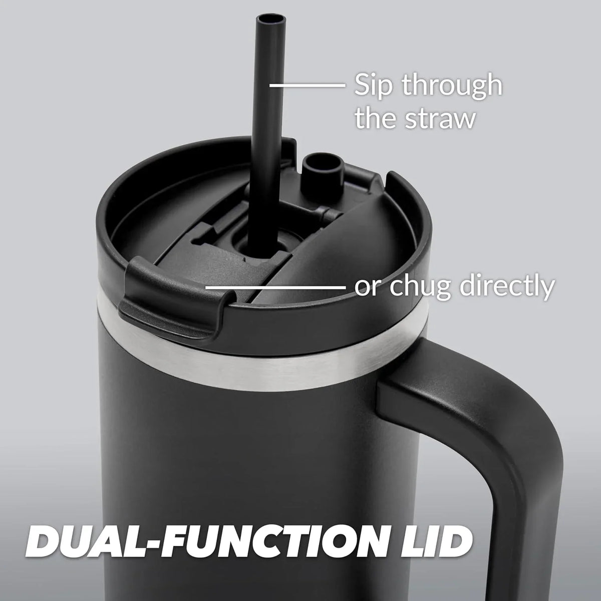 Contigo Streeterville 40oz Tumbler, Stainless Steel Vacuum Insulated, Leak-Proof, Cold for 29 Hours, Salt