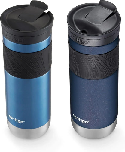 Contigo Byron 2.0 Stainless Steel Travel Mug with SNAPSEAL Lid and Grip 20oz. Juniper