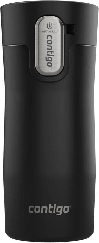 Contigo AUTOSEAL West Loop Vacuum-Insulated Stainless Steel Travel Mug with Easy-Clean Lid 24 oz Crystal Agave